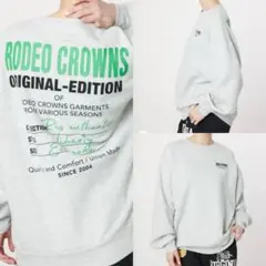 【美品】 RODEO CROWNS WIDE BOWL スウェット グレー