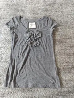 Abercrombie & Fitch グレー 半袖Tシャツ S