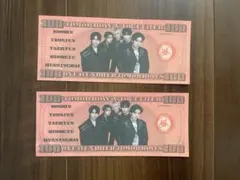 TXT MOACON 落下物　ルザラバ　ドル札　2枚セット