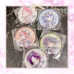 プリパラ シオン ドロシー レオナ 缶バッジ まるくじ ドレッシング