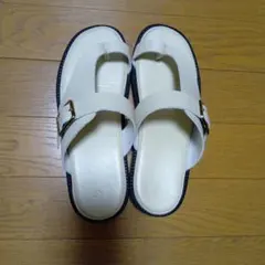 中川政七商店 HEP サンダル M ネイビー 箱・タグ付 使用2日 美品