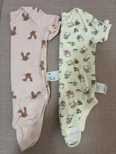 ユニクロ ボディースーツ肌着 90 2枚