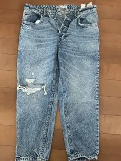 ZARA ダメージジーンズ メンズ