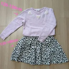 GLOBAL WORK　トレーナー＆キュロットスカート