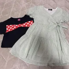 URBAN CHERRY ワンピース 120cm ミニーマウス Tシャツ セット