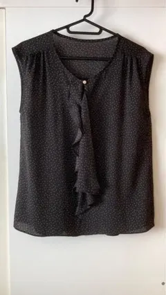 index インデックス ラッフルフレンチスリーブ ブラウス