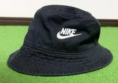 NIKE ナイキ フューチュラ!ウォッシュ加工 バケットハット!黒