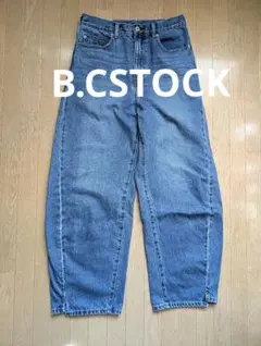 B.CSTOCK DU JOUR BARREL BAGGY JEAN38のサムネイル