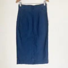 SLY JEANS スライジーンズ　スカート　デニムスカート　ミモレ丈　デニム