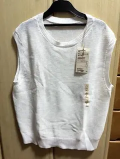 無印良品　フレンチスリーブセーター