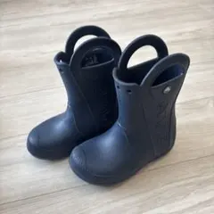 crocs ネイビー 長靴 C12