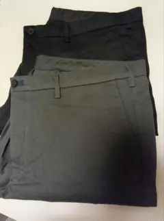 ユニクロ　UNIQLO　スリムフィットチノ×2　ウエスト110cm　大きいサイズ