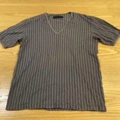 Lounge Lizard ストライプ Vネック Tシャツのサムネイル