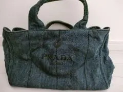 PRADA デニムトートバッグ