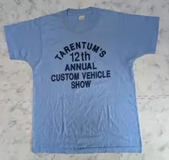 アメリカ製ビンテージすカスタムビークルショー 記念Tシャツ バックプリントあり