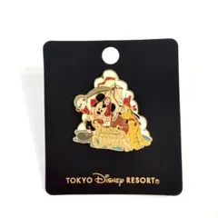 ディズニー ピンバッジ カリブの海賊 ミッキー プルート 希少