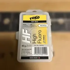 TOKO HF High Fluoro ワックス 新品未使用 TOKO HOT WAX HF High Fluoro - メルカリ