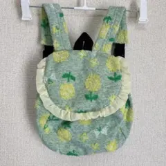 klädskåp キッズ リュック 花柄 グリーン パイナップルのサムネイル