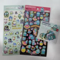 ハンギョドン　はぴだんぶい　シール　３枚セット　新品未開封　サンリオ