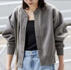 25 ジャーナルスタンダード ウォッシャブルカーブスリーブクロップドカーディガン