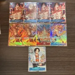 ワンピースカードゲーム　ポートガス・D・エース　プロモパラレル 9枚セット