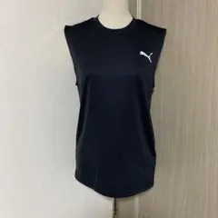 PUMA ノースリーブシャツ ブラック メンズ　Sのサムネイル