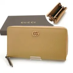 ✨プレゼント梱包✨　GUCCI 長財布　マーモント　ジップアラウンドウォレット ✨プレゼント梱包✨ GUCCI 長財布 マーモント ジップアラウンド