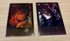鬼滅の刃ufotableお楽しみくじチェキ風ブロマイド 黒死牟 猗窩座2点