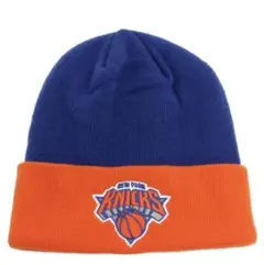 90s adidas × NEW YORK KNICKS アクリルニット帽
