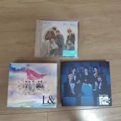 King&Prince CD 3点「L&」「RE：Sense」「彩り/ツキヨミ」