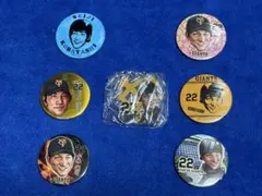 ジャイアンツ 小林誠司 缶バッジ 6個とキーホルダー①