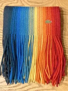 Lacoste グラデーション ニットマフラー