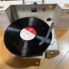 ポータブルレコードプレーヤー 、レトロジャンク