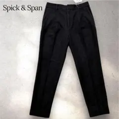 Spick & Span 新品タグ付き 黒 テーパードパンツ 38