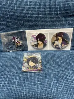 銀魂　高杉晋助　缶バッジ、アクスタ、シールセット