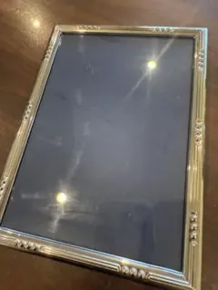 未使用美品　銀座WAKOプラチナ写真立て　スパイラル　箱等有 未使用美品 銀座WAKOプラチナ写真立て スパイラル 箱等有