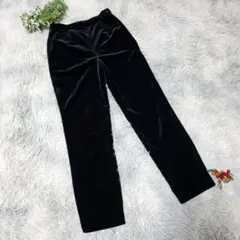 【VINTAGE】ヴィンテージ (S) カジュアルパンツ テーパード ベルベットのサムネイル