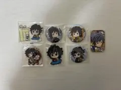 鬼滅の刃　冨岡義勇　缶バッチ、ラバスト、アクキーせえ