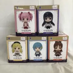 VF5297 未開封 魔法少女まどか☆マギカ ぺたっとおすわり 全5種セット