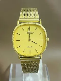 LONGINES ロンジン ゴールド スクエア 腕時計のサムネイル