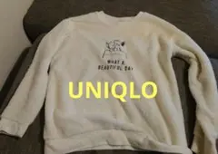 【キッズ】UNIQLO フリース クルーネック トップス