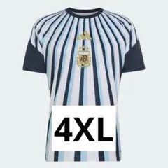 アルゼンチン代表 2026 ワールドカップ プレマッチ メッシ タグ付 新品