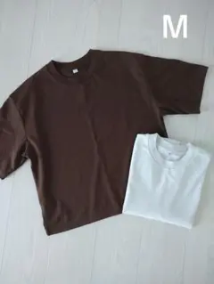 GU ドライワイドTシャツ M ２枚セット