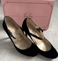 KariAng ストラップパンプス ブラック