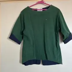 Arnold Palmer 緑色 五分袖 Tシャツ サイズ3