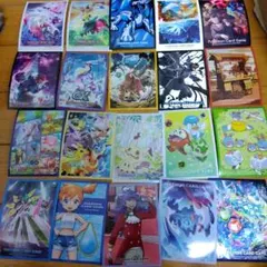断捨離中ポケモンカード　デッキシールド　キャラクタースリーブ20種類@589ar