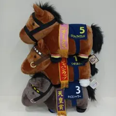 ドウデュース ぬいぐるみ 武豊騎手サイン 武豊展 京都高島屋 日本