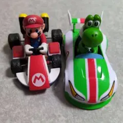 マリオ ヨッシー カートフィギュアセット