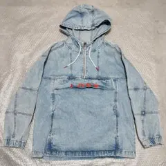 Bershka(ESP)LOST ビッグシルエット デニムアノラックのサムネイル
