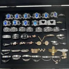 172.9g •60個セット昭和レトロ指輪 メンズ レディースリング まとめ売り